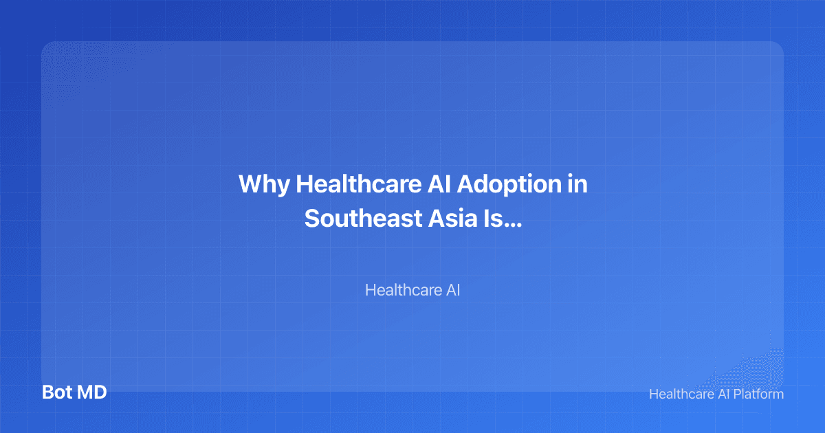 Healthcare AI Adoption in Southeast Asia illustration