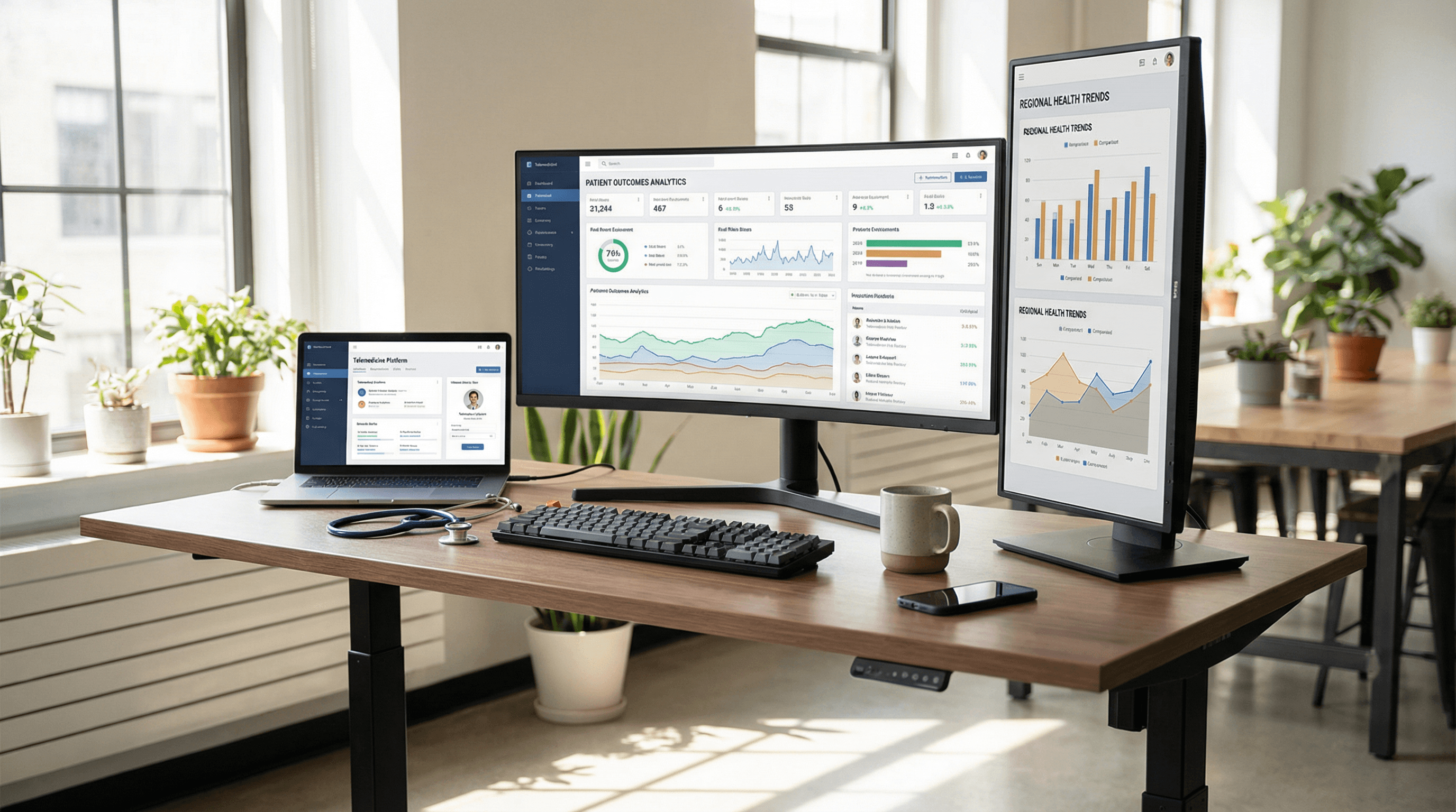 Healthcare AI platform comparison chart