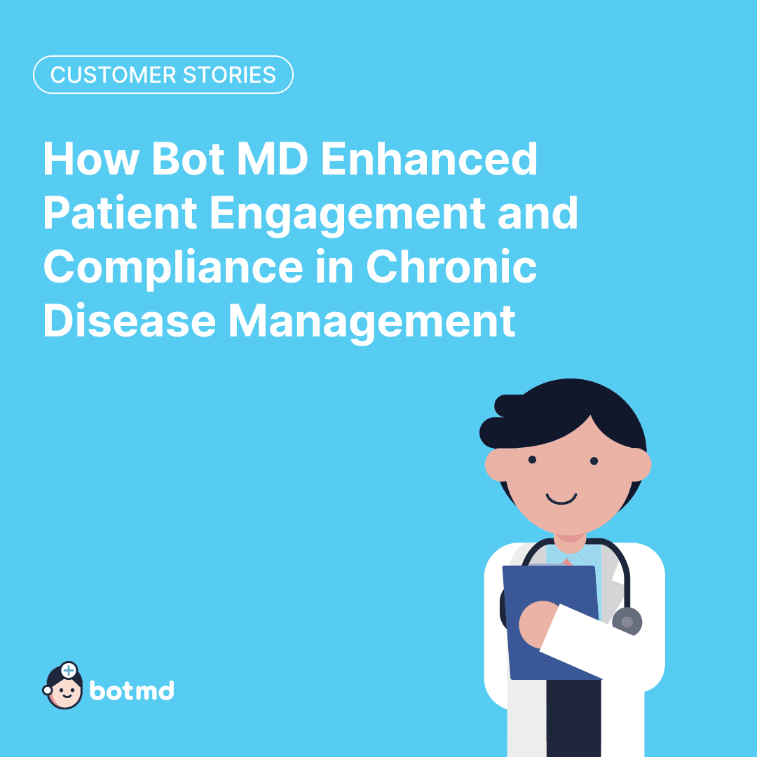 How a global pharma company improved chronic disease adherence through chat-based patient engagement